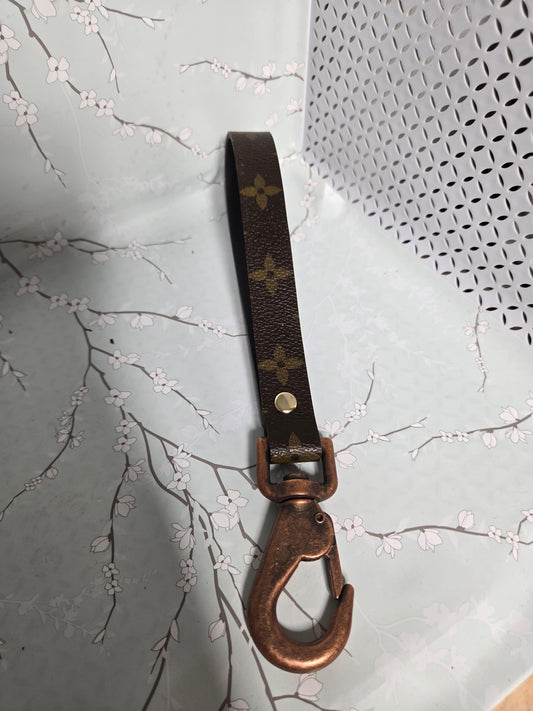 Upcycled wristlet