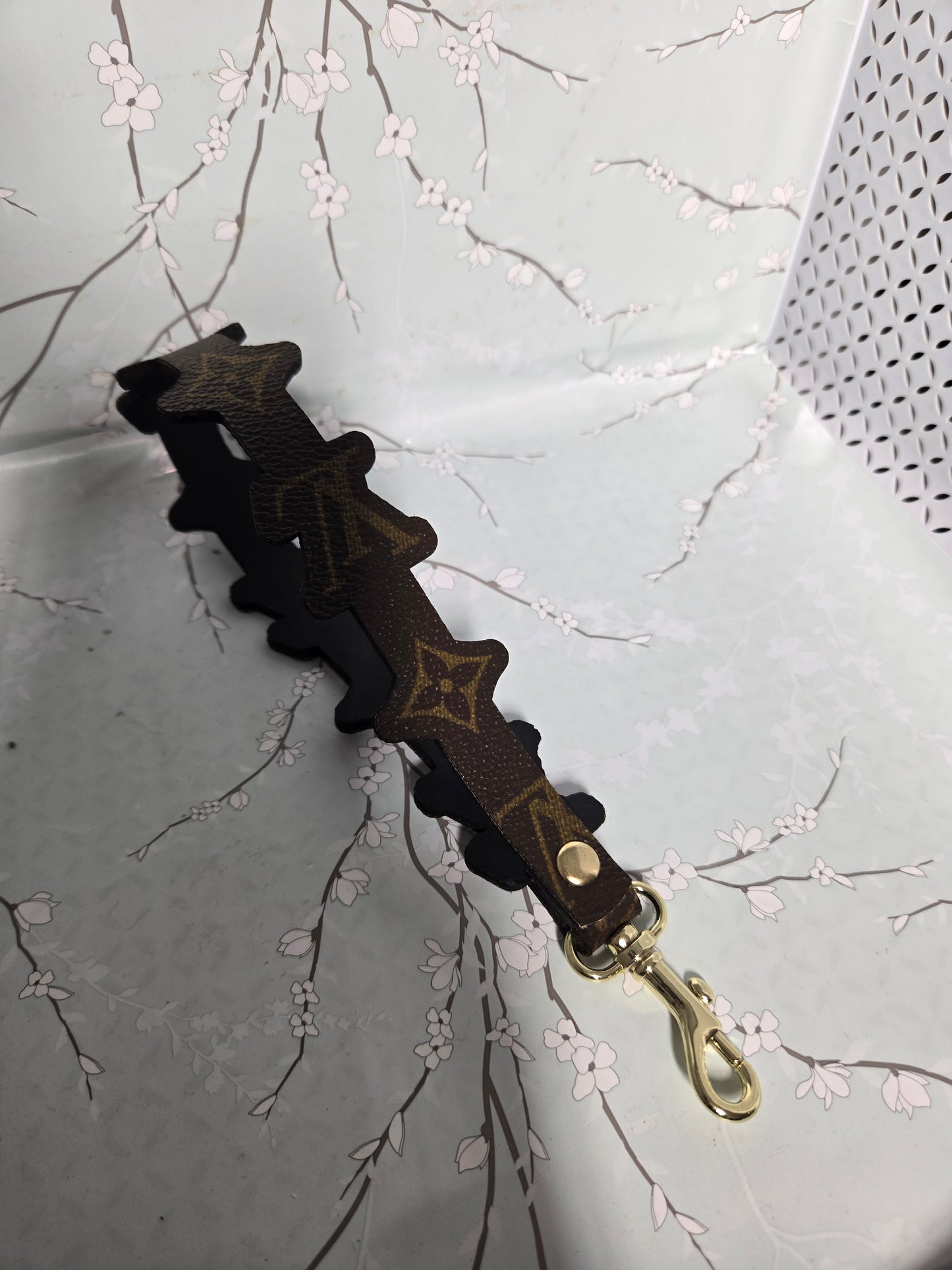Upcycled wristlet