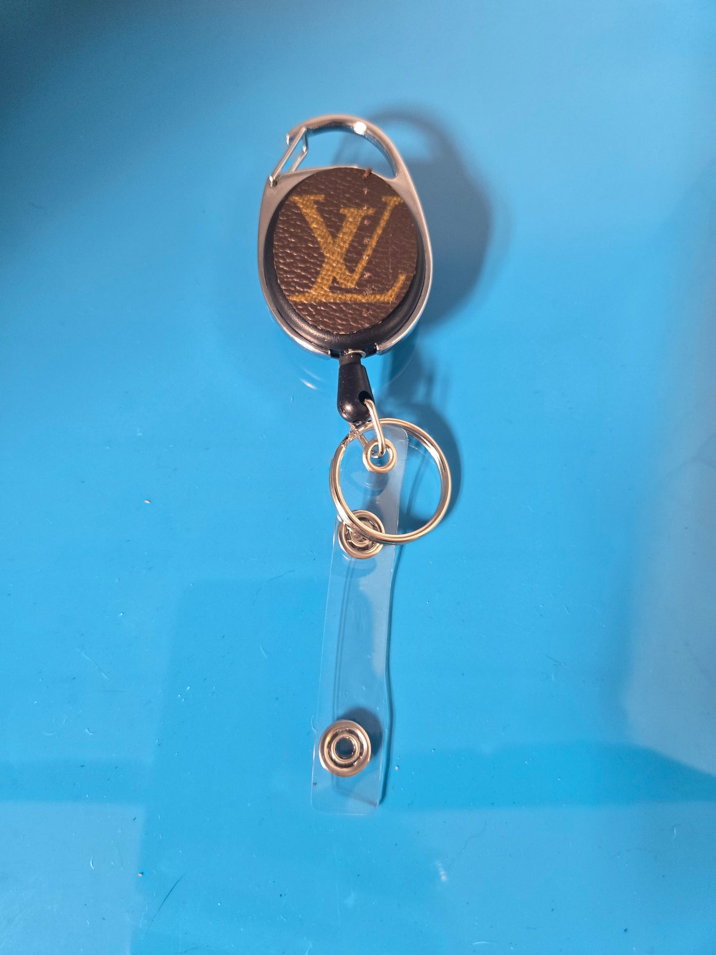 Upcycled badge holder