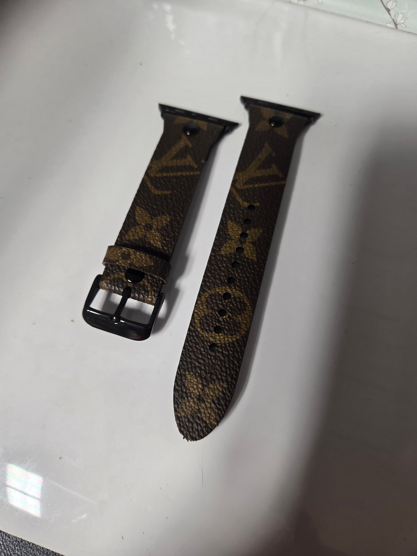 Upcycled apple watch band