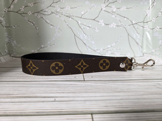 Upcycled wristlet