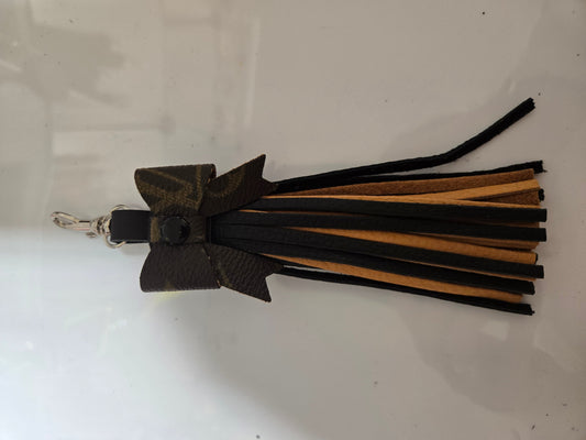 Upcycled handmade tassle