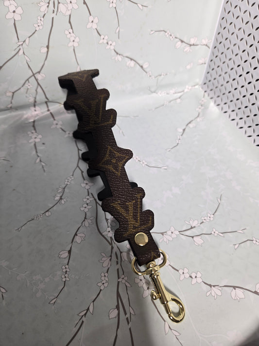 Upcycled wristlet