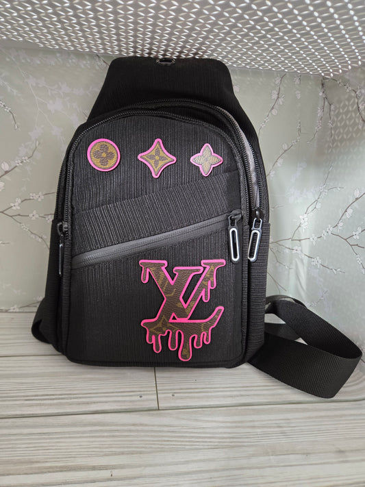Upcycled sling bag