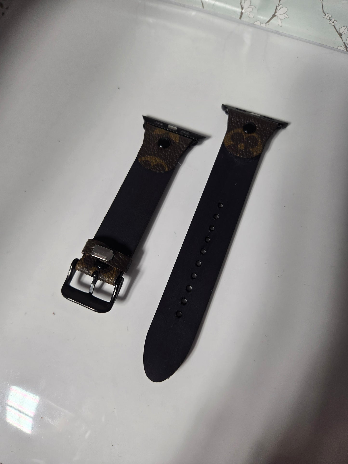 Upcycled apple watch band