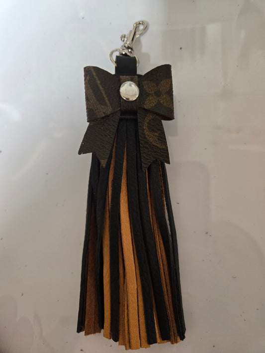Upcycled handmade tassle