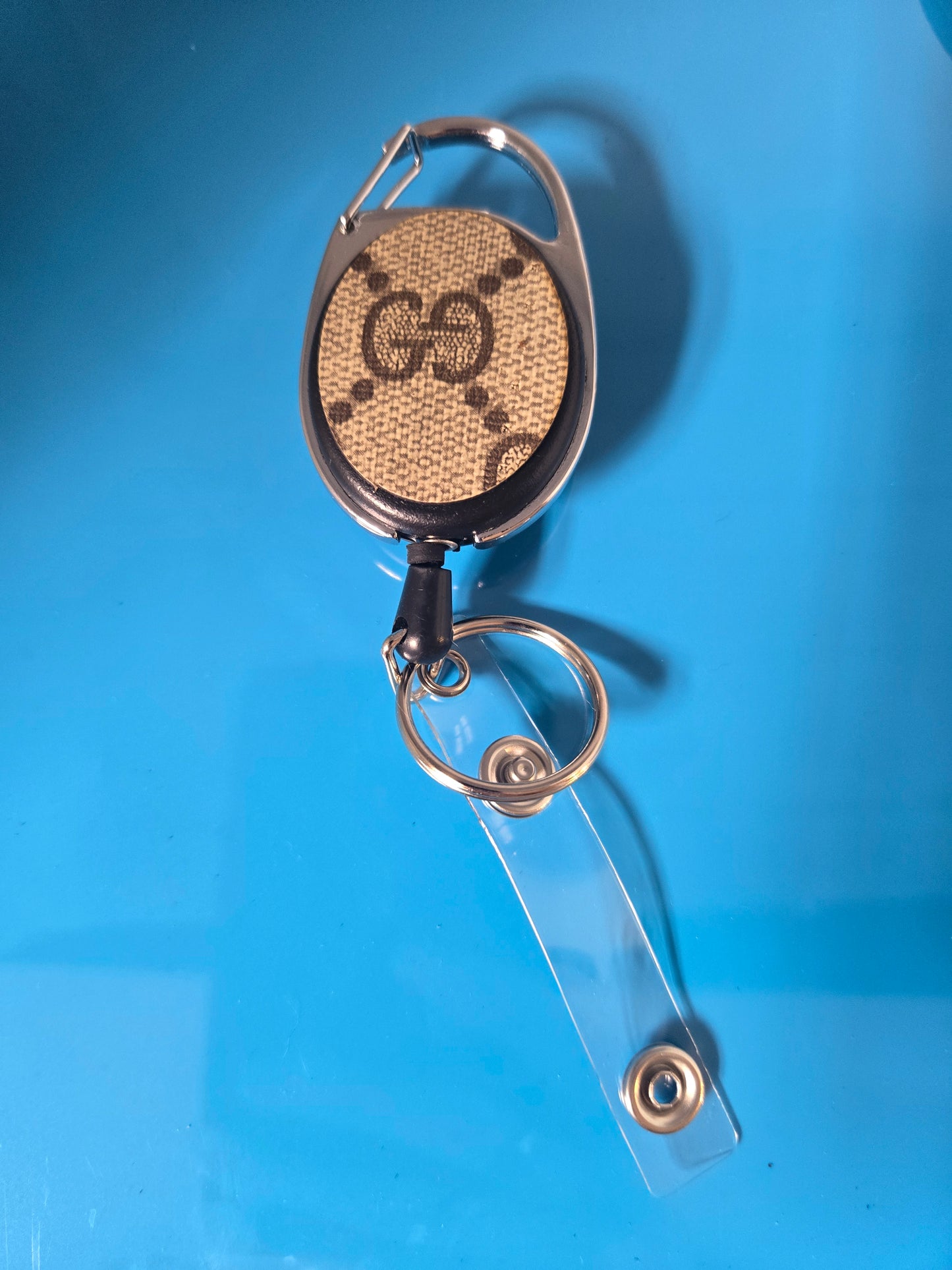 Upcycled badge holder