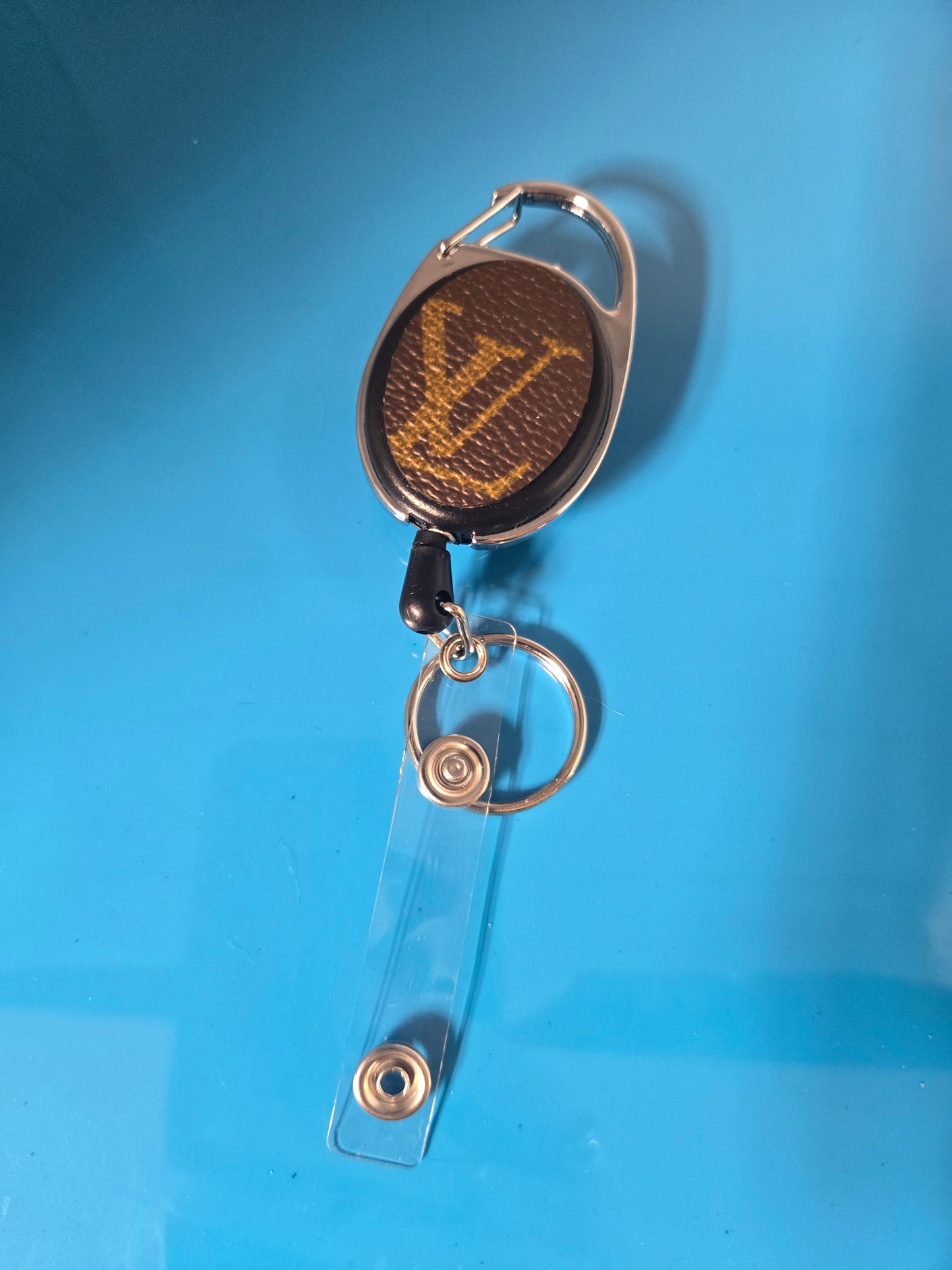 Upcycled badge holder