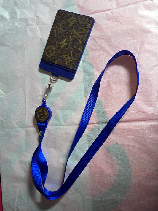 Upcycled badge holder